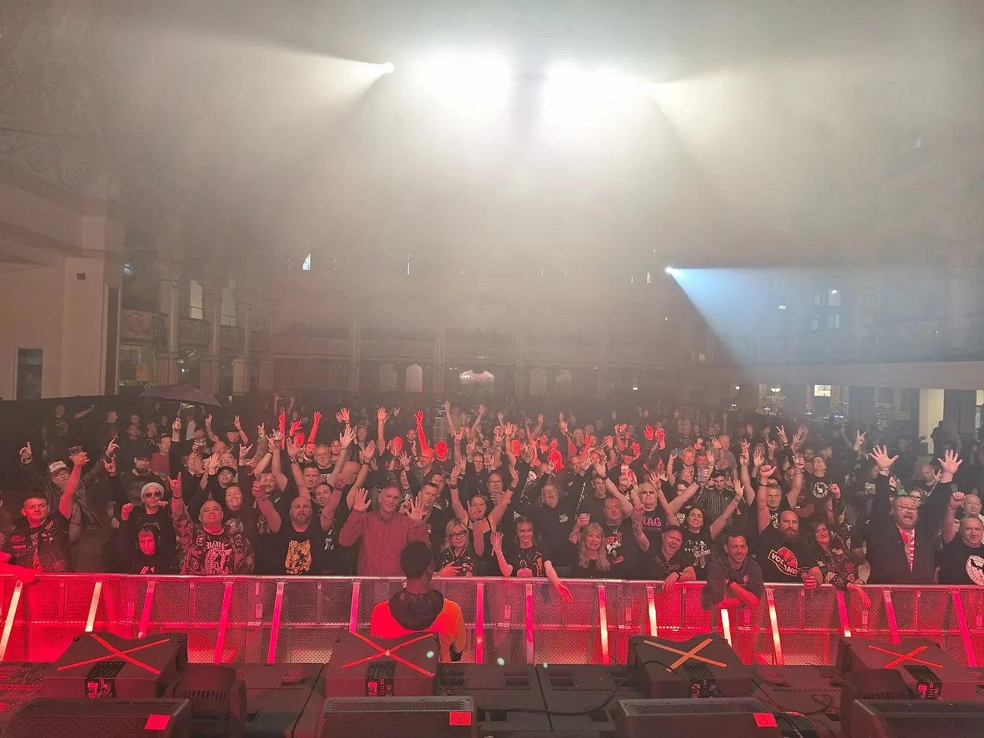 Crowd at a Slackrr concert