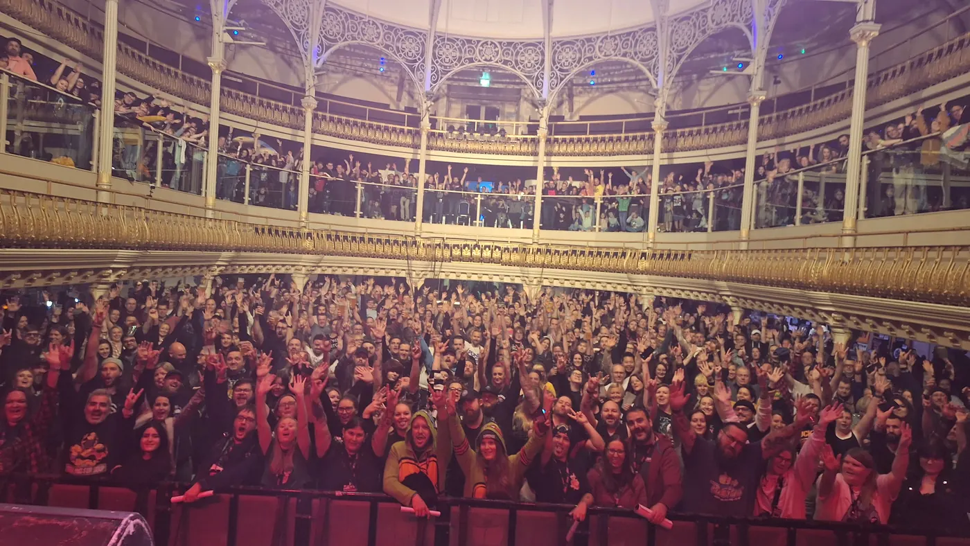 Slackrr crowd at the O2 Academy Bournemouth